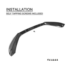 A Style Carbon Fiber Front Spoiler Lip for VW Beetle Turbo 2-Door 12-16