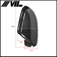 Replacement Carbon Fiber Auto Rearview Mirror for Audi A6 S6 RS6