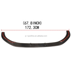 Carbon Fiber MK7 Front Bumper Lip for VW Golf VII 7 GTI 2014