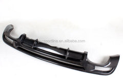 1-Series E82 Carbon Race Rear Diffuser Spoiler Quad Exhaust Pipe For BMW E82