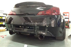 09-13 Carbon Fiber G37 Car Rear Diffuser For Infiniti G37 2D Coupe G Series