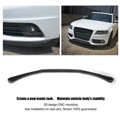 S4 Carbon Fiber Front Lip for Audi A4 B8 8K S4 SLINE 10-12