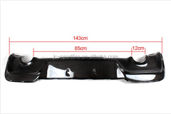 Carbon Fiber F20 M135I Bumper Carbon Rear Diffuser for BMW F20