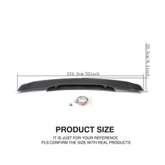 Carbon Fiber Rear Trunk Spoiler for Ferrari 458 Italia Base Coupe 2-Door 11-13