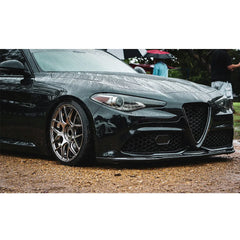 Carbon Fiber Front Bumper Spoiler for Alfa Romeo Giulia Sedan 4-Door 16-18