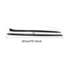 Carbon Fiber Side Skirts Extension for Audi A5 S5 2-Door 08-16