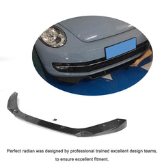 A Style Carbon Fiber Front Spoiler Lip for VW Beetle Turbo 2-Door 12-16