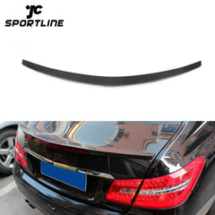 Carbon fiber rear wing spoiler lip for Mercedes Benz E Class W207 C207 Coupe