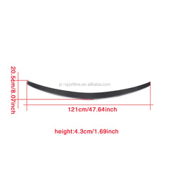 Carbon fiber rear wing spoiler lip for Mercedes Benz E Class W207 C207 Coupe