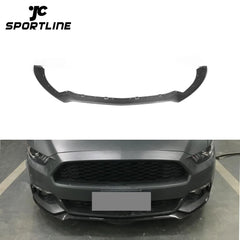 Carbon Fiber Front Chin Lip Splitter for Ford Mustang GT Coupe 2-Door 15-17