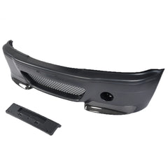 E46 M3 CSL Front Bumper with Carbon Splitters for BMW E46 M3 Base Coupe 2-Door 01-06