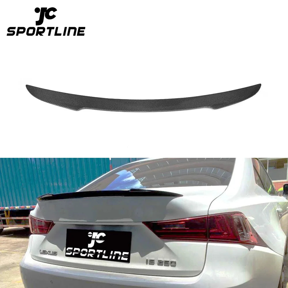 Carbon Fiber Rear Spoiler for Lexus IS250 IS350 IS300H IS250 F 2014