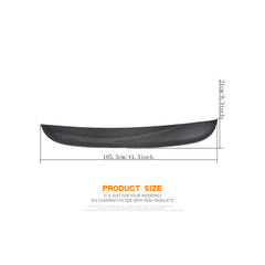 Carbon fiber Duck Spoiler for Porsche Panamera 4S Hatchback 4-Door 14-16