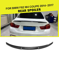 Carbon Fiber Auto F82 M4 Rear Trunk spoiler for BMW F82 M4 Base Coupe 2-Door 14-17