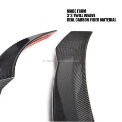 Carbon Fiber Auto Car Trunk Spoiler for Audi TT MK3 Type 8S TTS TTRS TT SLINE 15-17