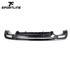 1-Series E82 Carbon Race Rear Diffuser Spoiler Quad Exhaust Pipe For BMW E82