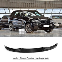 3PCS/SET P style Carbon Fiber Front Lip for BMW X5 F15 M-Sport X5M 14-18