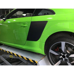 R8 Style Pure Carbon Fiber Side Blades for Audi TT 8S MK3 TTS TTRS TT SLINE 2-Door 2015-2017