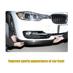 F30 Front Bumper Carbon Fiber Splitter for BMW 320i 325i 328i 335i 340i 13-17