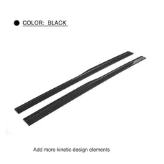 GOLF R Carbon Fiber Side Skirts Extension Kit for Volkswagen VW GOLF VII 7 MK7 R R-LINE 14-17