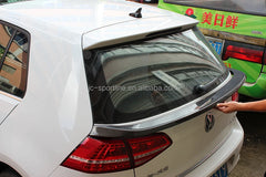 Carbon Fiber Middle Spoiler Car Wing for VW Golf VII 7 MK7 GTI R20