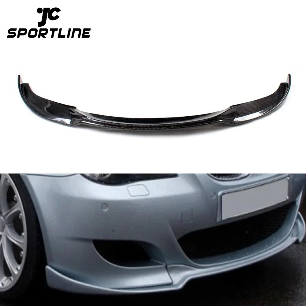 06-10 HA Style Car Carbon Front Bumper Lip For BMW E60 M5 Sedan