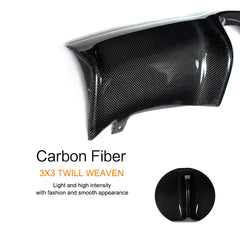 Carbon Fiber 3 Series E92 M3 Car Diffuser Lip for BMW E92 E93 M3 Convertible 2-Door 08-13