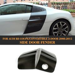 Carbon Fiber Side Panel Blades Trim for Audi R8 V10 Spyder Convertible 08-15