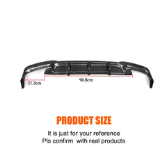 13-17 F12 F13 Carbon Fiber Rear Bumper Diffuser for BMW M6 Gran Coupe Sedan