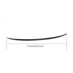 14-18 Carbon Fiber A3 Rear Ducktail Spoiler for Audi A3 S3 4D Sedan Saloon Car