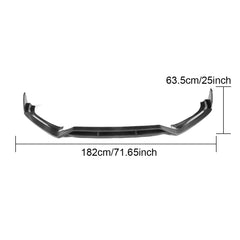 Carbon Fiber S4 Front Valance Lip for Audi A4 B9 SLINE S4 2018 2019