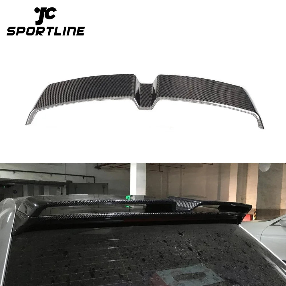 R18 Sportback Carbon Rear Roof Spoiler for Audi A1 S Line Hatchback 2-Door