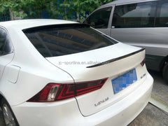 Carbon Fiber Rear Spoiler for Lexus IS250 IS350 IS300H IS250 F 2014