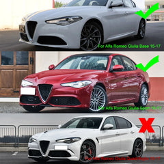 2017 QV Style Giulia Carbon Fiber Side Skirts Molding Trim for Alfa Romeo Giulia Quadrifoglio Verde