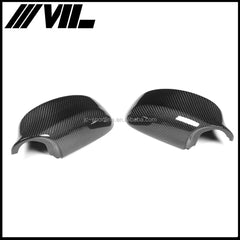 Full Replacement Carbon Fiber Mirror Covering for BMW 3 Series E90 E91 LCI