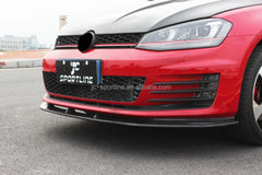 Carbon Fiber MK7 Front Bumper Lip for VW Golf VII 7 GTI 2014