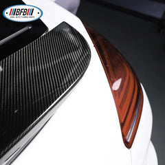 Carbon Fiber Rear Spoiler For Porsche Panamera 970 Trunk Spoiler Rear Lip Wing 2014-2016