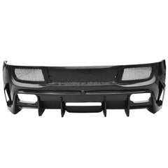 D style Carbon Fiber Rear Bumper Body Kit for Lamborghini Gallardo LP550 LP560 LP570 08-12