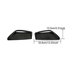 A6 RS6 Dry Carbon Fiber Front Car Bumper Air Vents for Audi RS6 Avant Wagon 4-Door