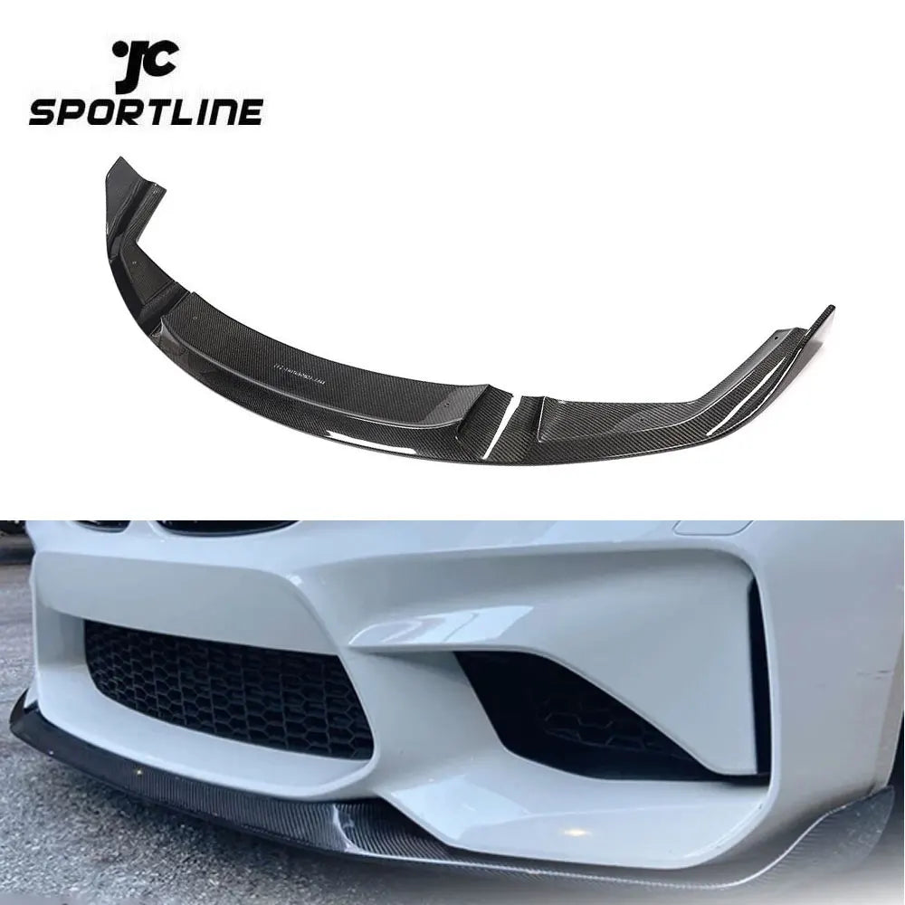 JCSPORTLINE M2 Front Car Lip for BMW 2 Series F87 M2 Coupe 2-Door 2016-2018