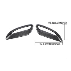 Dry Carbon Fiber F-Type Engine Hood Vents for Jaguar F-Type X152 Base Coupe 2-Door 2021-2022