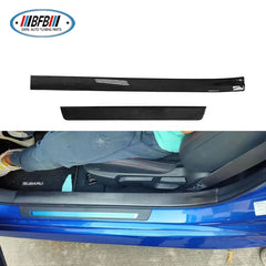 Dry Carbon Fiber Interior Trims Door Sill Door Protector Strip Trims For Toyota GR86 For Subaru Brz 2021+