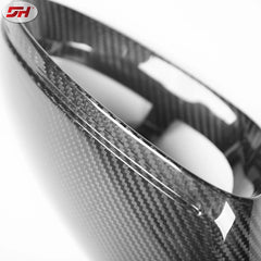 dry carbon fiber rearview mirror housing replacement style mirror case for Cayenne 9Y0 9YA 2018-up