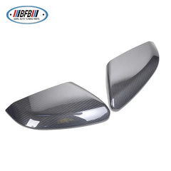 Real Dry Carbon Fiber Rear view Mirror Cover Sticker Side Mirror shell For new Civic 2016 Stick on