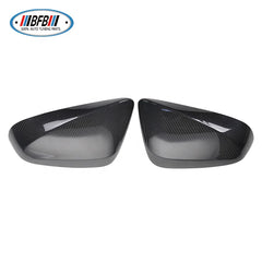 RHD only Mirror Cover Real Dry Carbon Rearview Mirror Cover for Lexus RX NX 2014up