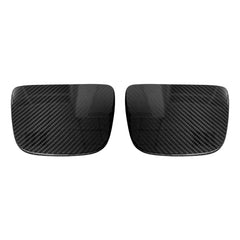 2pcs Real Dry Carbon Fiber Interior Kits Seat Cover Panel Trims For Subaru BRZ GR86 2021-2023