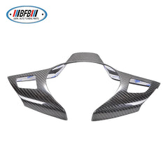 For 5 Series E60 M5 Carbon Fiber Steering Wheel Moulding  Cover Trims Accessories