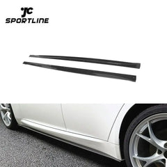 Carbon Fiber Side Skirts for Alfa Romeo Giulia Base Sport Sedan 2015-2022 Under Door Rocker Panels Valance Extension Lip