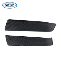 Stick On Type 14 pcs Auto Car Accessories Black Real Dry Carbon Fiber Interior Trims For Rang Rover Sport 2014 2015 2016 2017