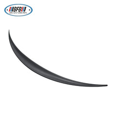 Matte 2x2 Real Carbon High Quality Dry Carbon Fiber Install Car Rear spoiler For Tesla model Y 2020+